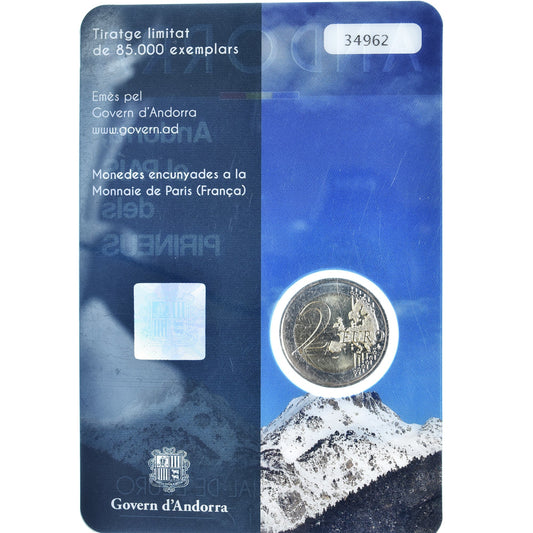 Andorra,
2 euros,
Pirineos