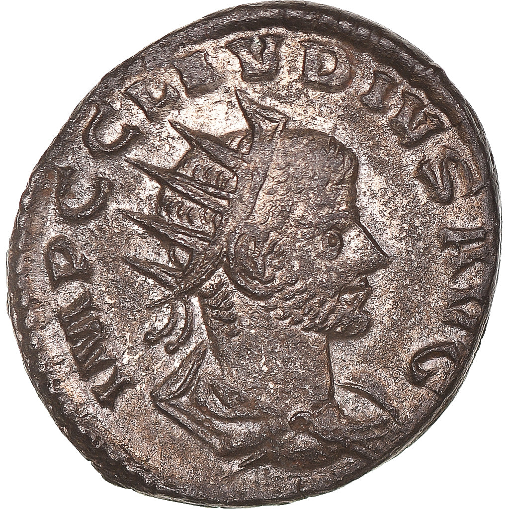 Moneda,
Claudio II (gótico),
Antoniniano