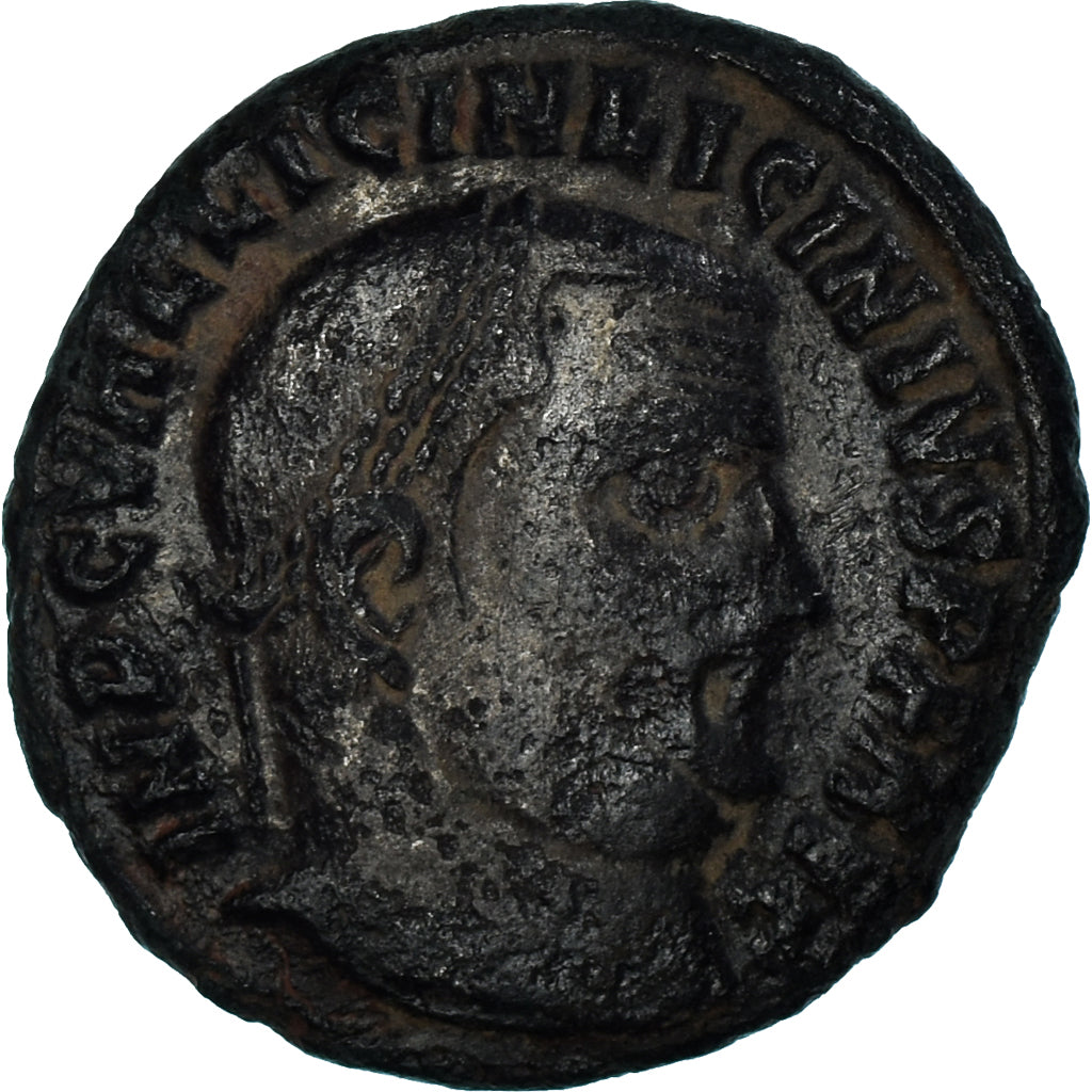 Acuñar,
Licinio I,
Follis