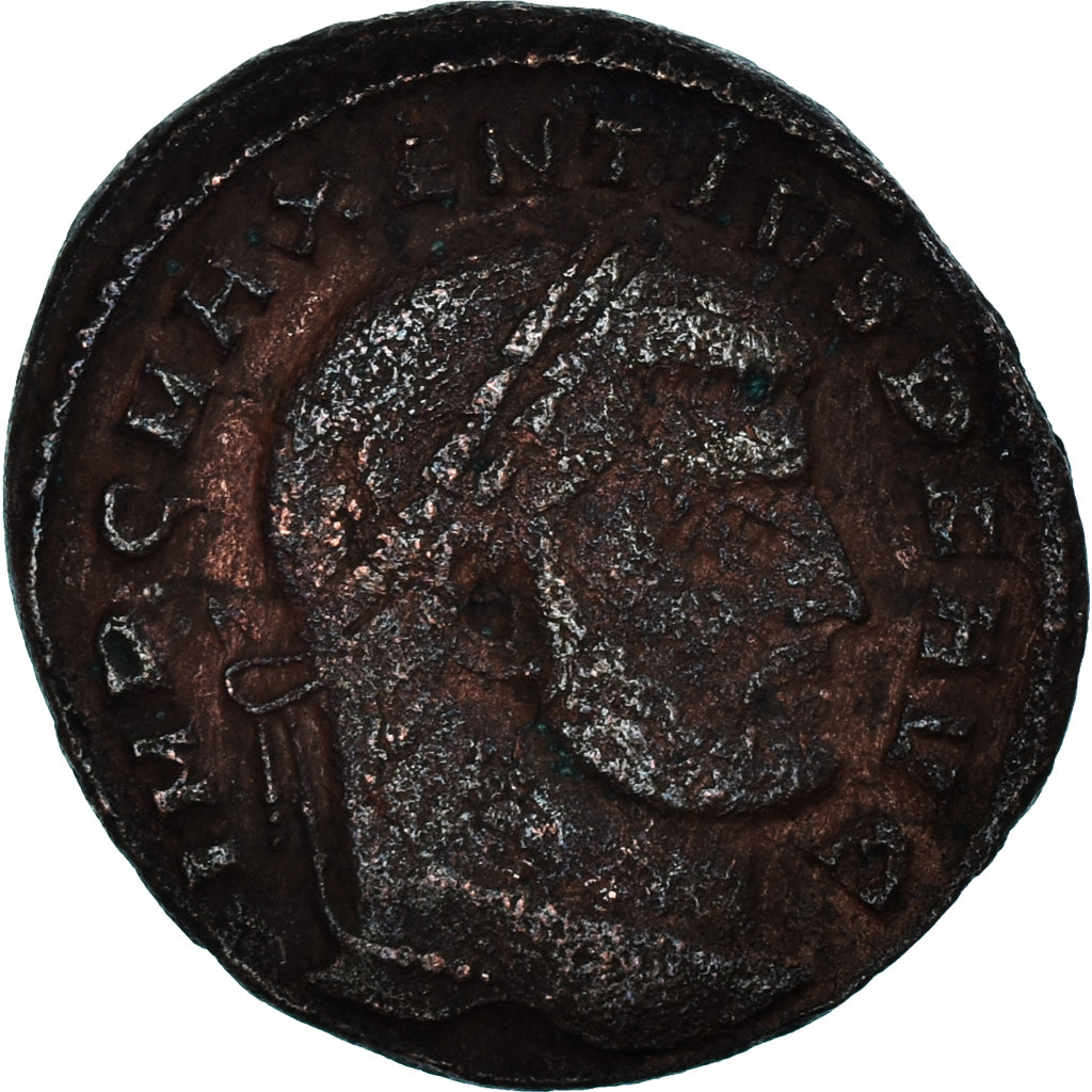Acuñar,
Majencio,
Nummus
