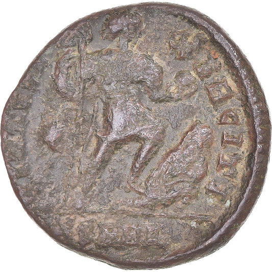 Acuñar,
Teodosio I,
Follis