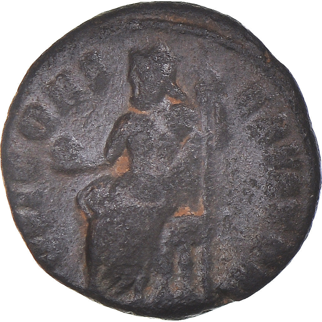 Acuñar,
la época de Maximino II,
Follis