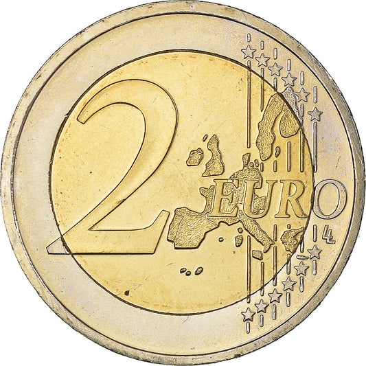 Austria,
2 euros,
Staatsvertrag