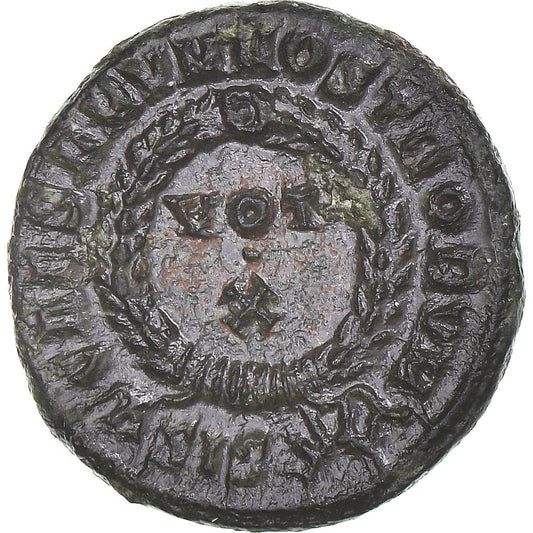 Acuñar,
Crispo,
Nummus