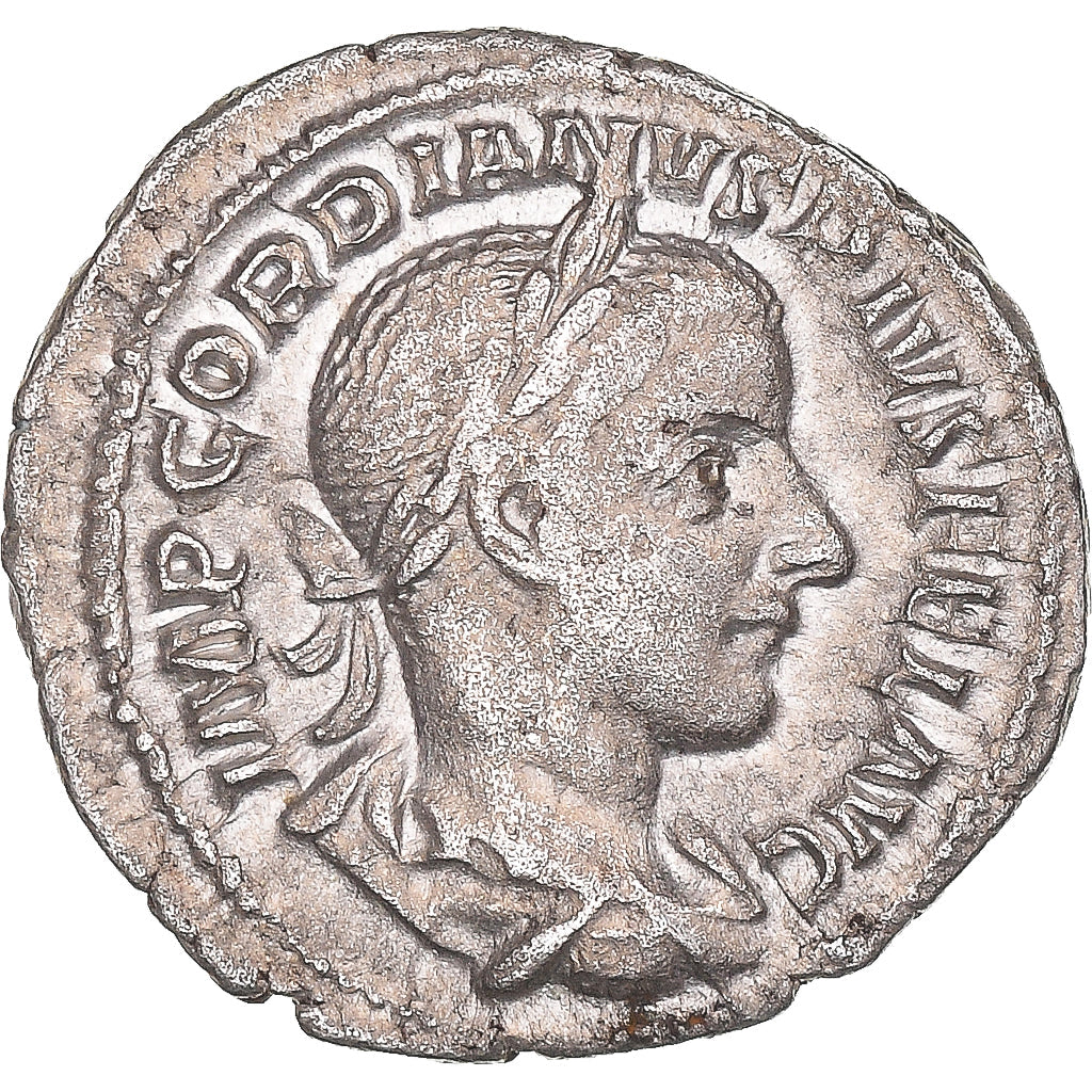 Acuñar,
Gordio III,
Dinar