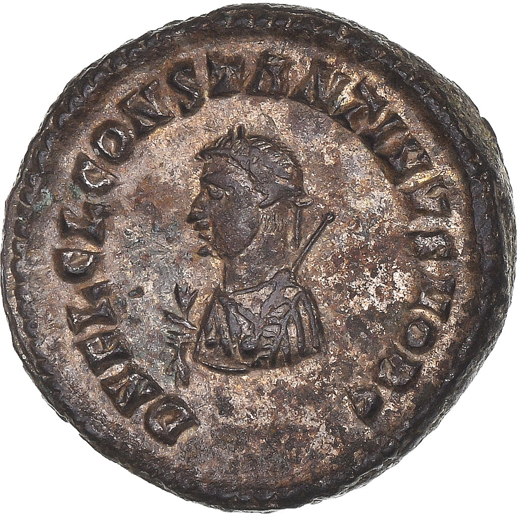 Acuñar,
Constantino II,
Nummus