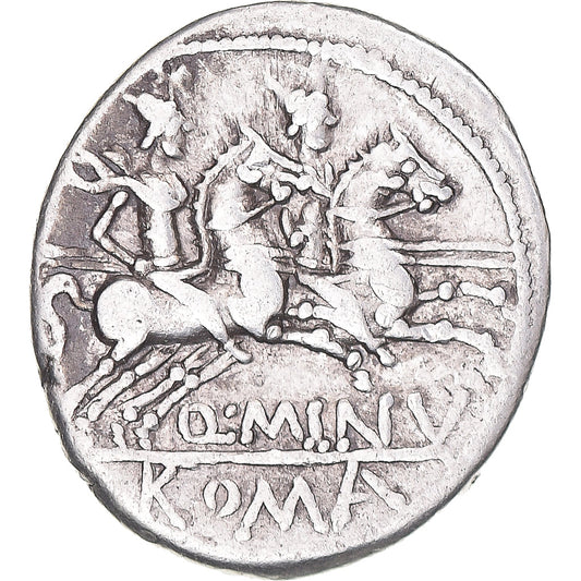Acuñar,
Quinto Minucio Rufo,
Dinar