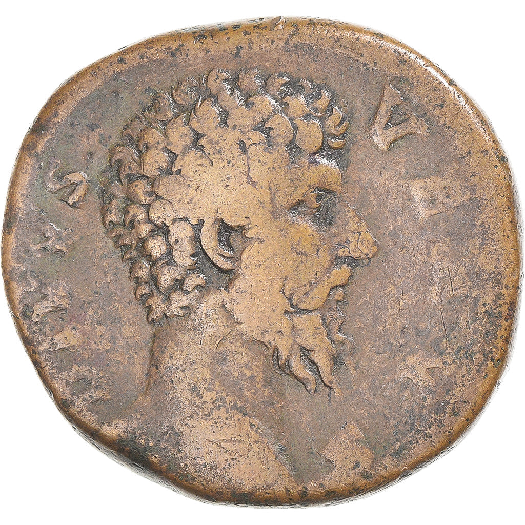 Acuñar,
Lucio Vero,
Sestercio