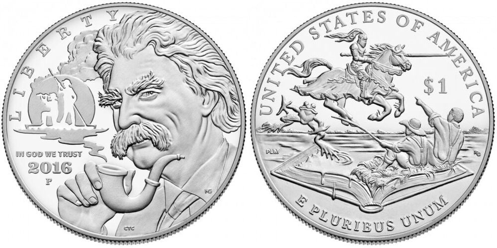 USA 1 DOLAR 2016 P MARK TWAIN