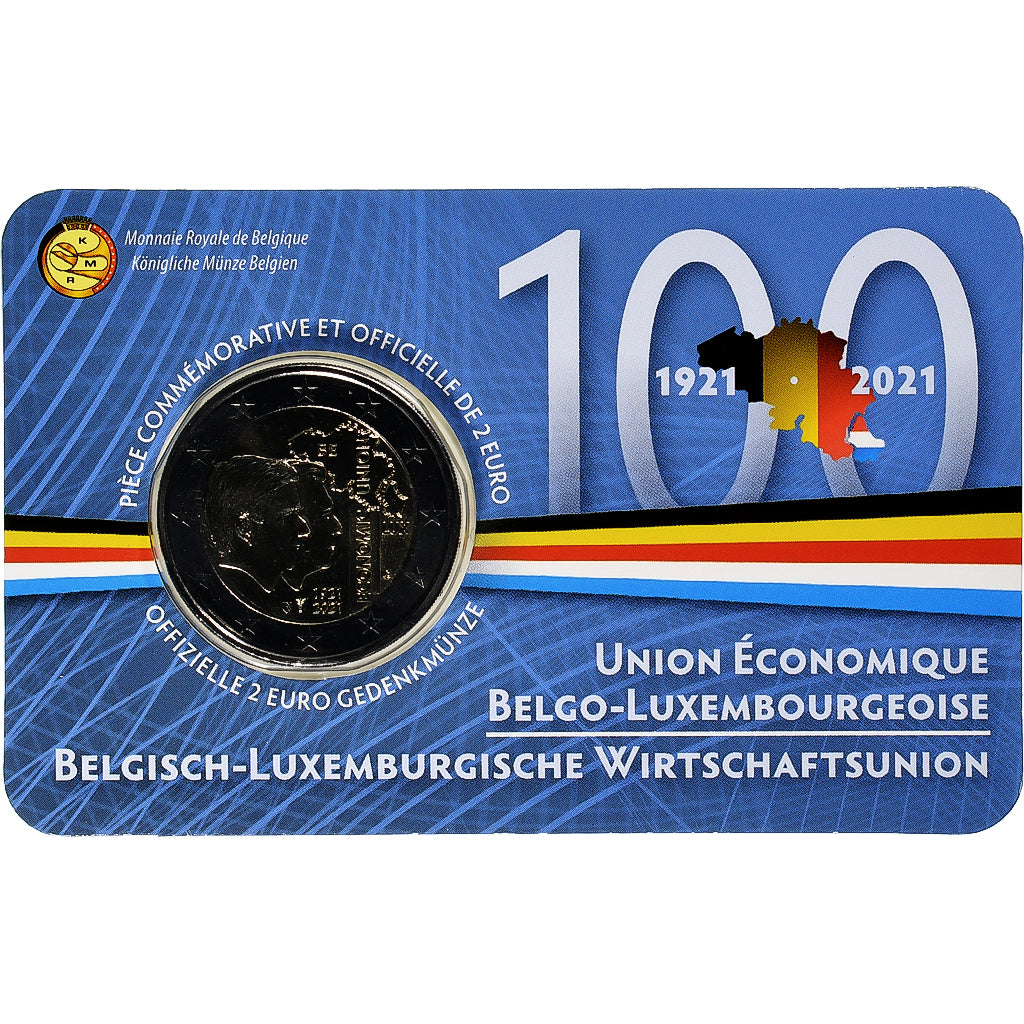 Bélgica,
2 euros,
Wirtschaftsunion Bélgica-Luxemburgo
