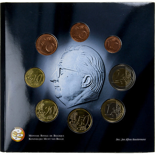 Benelux,
Setze 1 ud. - 2 euros + Jeton,
BU