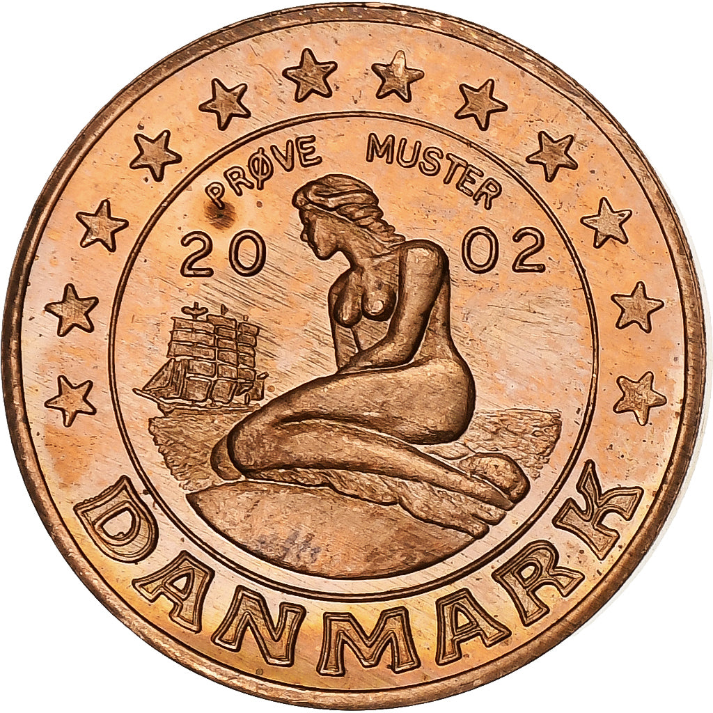 Dinamarca,
Margrethe II.,
5 céntimos de euro