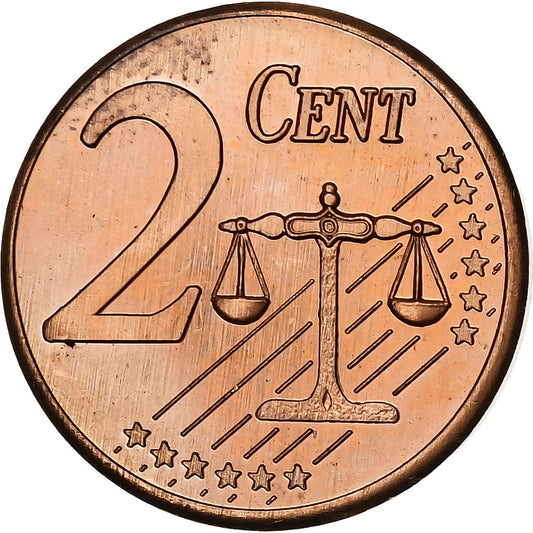 Dinamarca,
Margrethe II.,
2 céntimos de euro