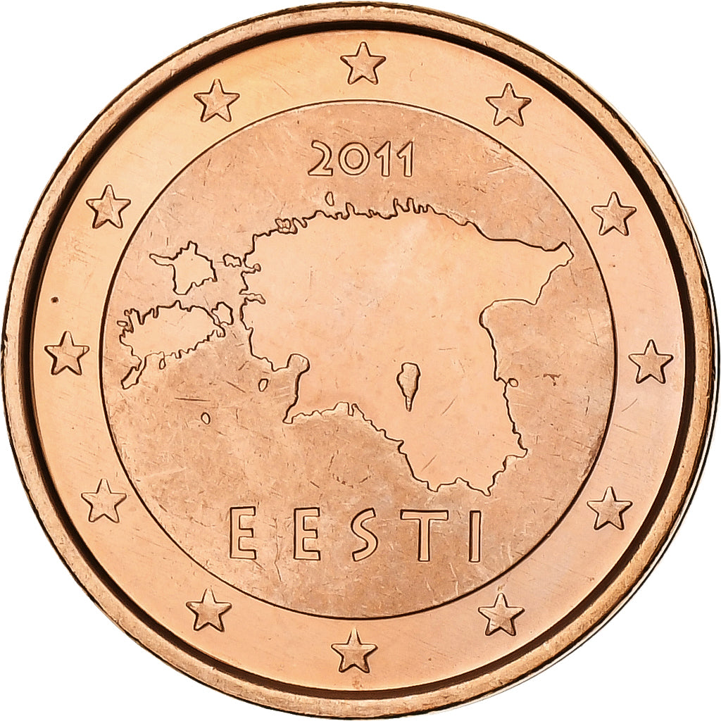Eastland,
2 céntimos de euro,
BU