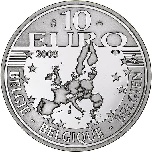 Bélgica,
10 euros,
Alberto II