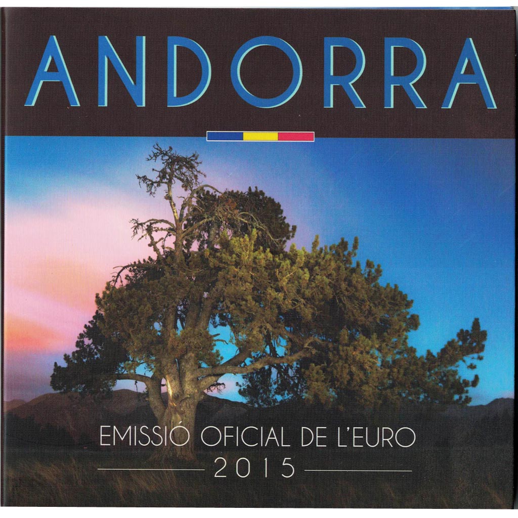 Andorra,
1 céntimo por 2 euros,
2015