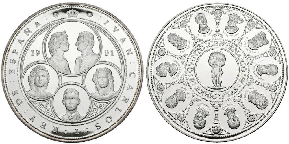 ESPAÑA 10000 PESETAS 1991 (CINCUENTIN) QUINTO CENTENARIO