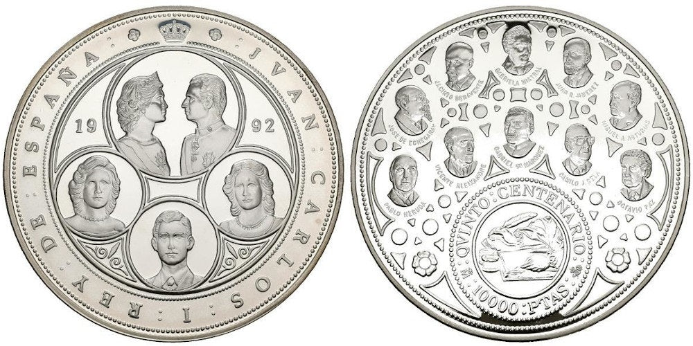 ESPAÑA 10000 PESETAS 1992 (CINCUENTIN) QUINTO CENTENARIO