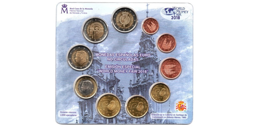 SET ESPAÑA 2018 BASICO – WORLD MONEY FAIR