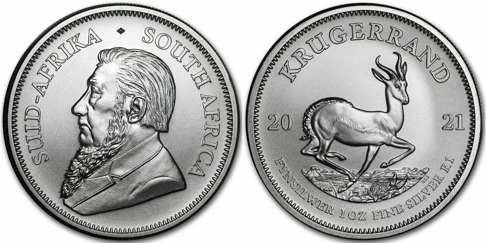SUDAFRICA 1 RAND 2021 KRUGERRAND