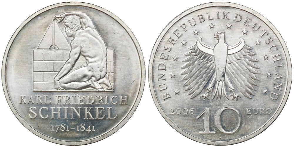 ALEMANIA 10 EUROS 2006 F