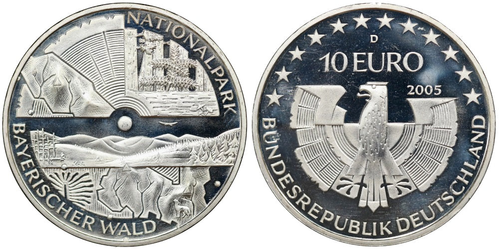 ALEMANIA 10 EUROS 2005 D