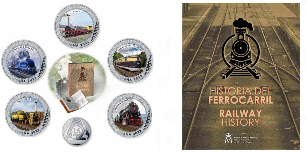 COLECCION COMPLETA DE LA HISTORIA DEL FERROCARRIL 2021-2022