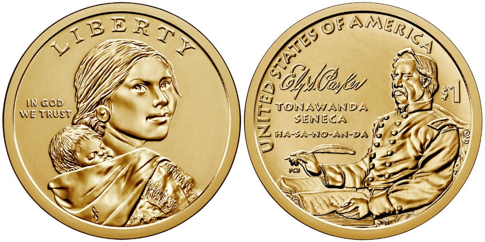 USA 1 DOLAR 2022 P NATIVE INDIAN