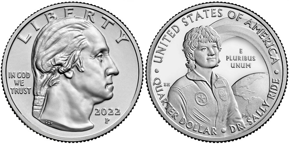 USA 1/4 DOLAR 2022 P SALLY RIDE