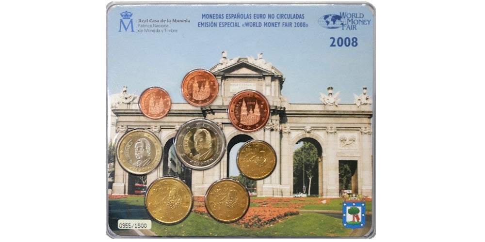 SET ESPAÑA 2008 BASICO – WORLD MONEY FAIR