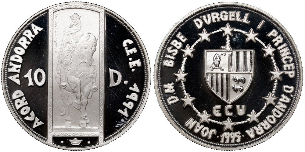 ANDORRA 10 DINERS 1995 RAMON BERENGUER III