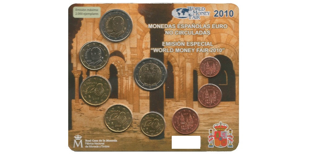 SET ESPAÑA 2010 BASICO – WORLD MONEY FAIR
