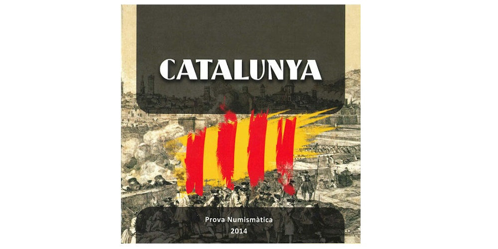 SET DE CATALUÑA 2014 (PROVA NUMISMATICA)