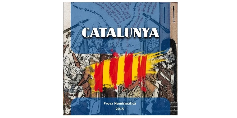 SET DE CATALUÑA 2015 (PROVA NUMISMATICA)