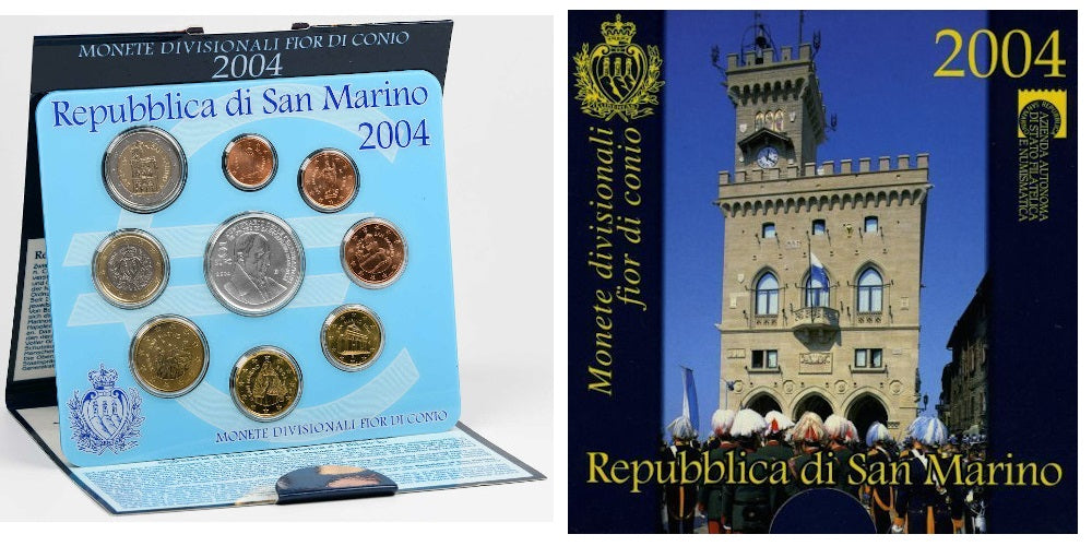 SAN MARINO SET 2004 BARTOLOMEO BORGHESI