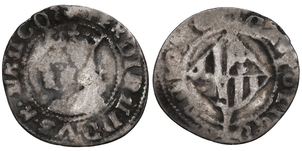 FERNANDO II 1 REAL S/F (1508-1516) MALLORCA