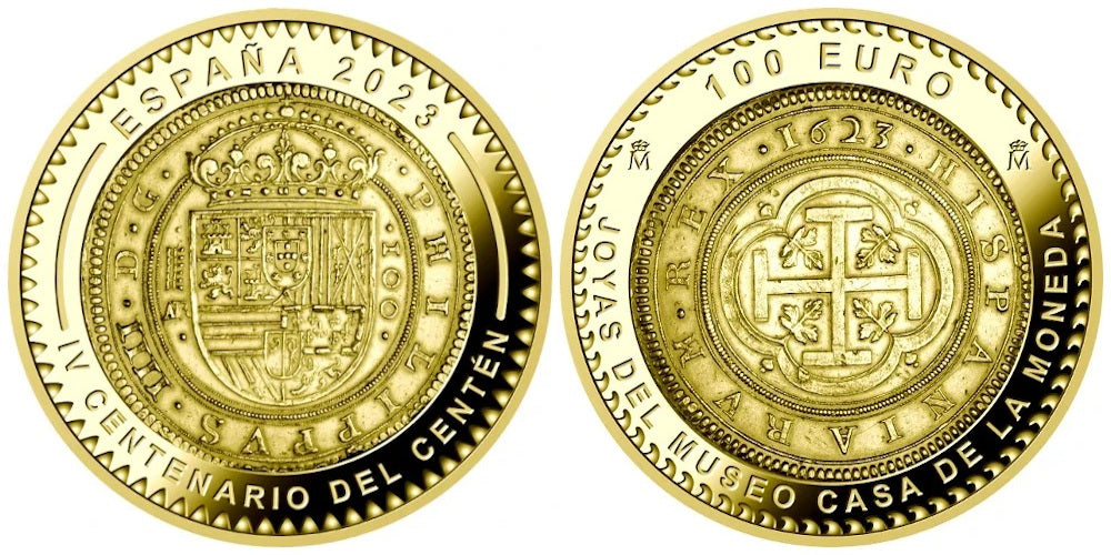 ESPAÑA 100 EUROS 2023 (CINCUENTIN) IV CENTENARIO DEL CENTEN