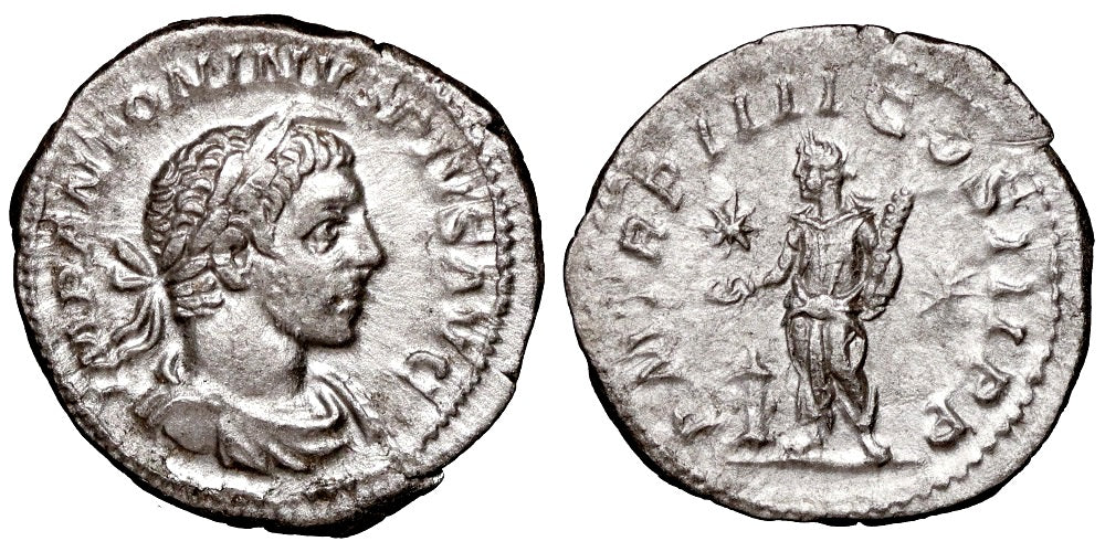 HELIOGABALO (DENARIO) 221 d.C.