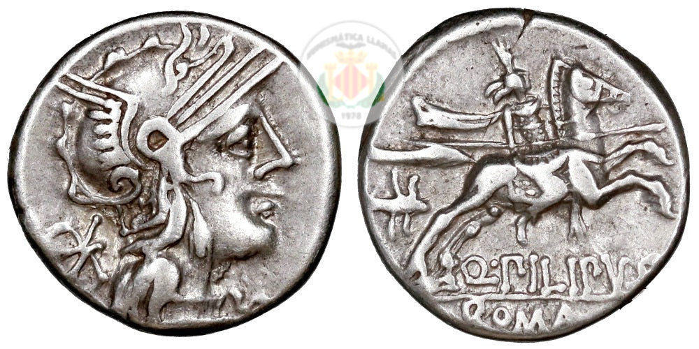 FAMILIA MARCIA (DENARIO) 129 a.C.