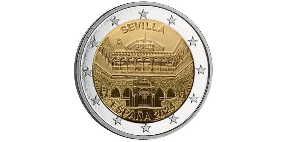 2 EUROS ESPAÑA 2024 SEVILLA