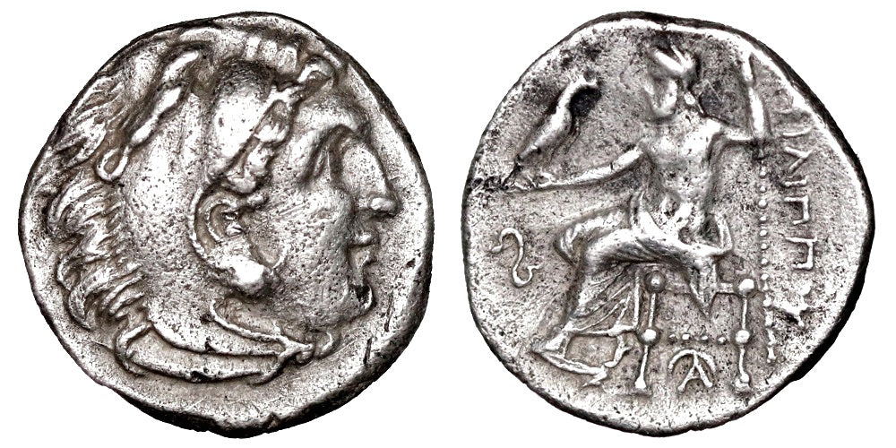 FILIPO III DRACMA 323 aL 317 a.C.