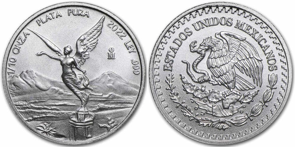 MEXICO 1/10 ONZA 2022 LIBERTAD