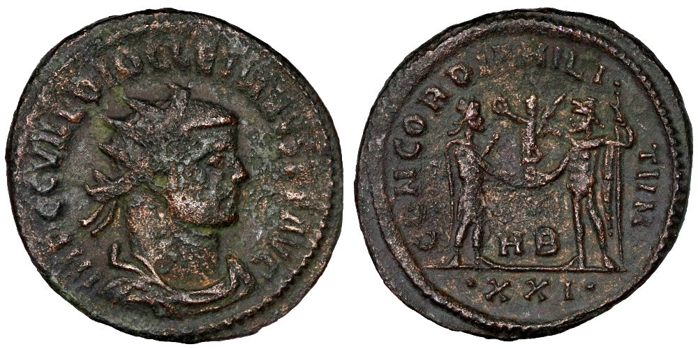 DIOCLECIANO (ANTONINIANO) 291 al 292 d.C.