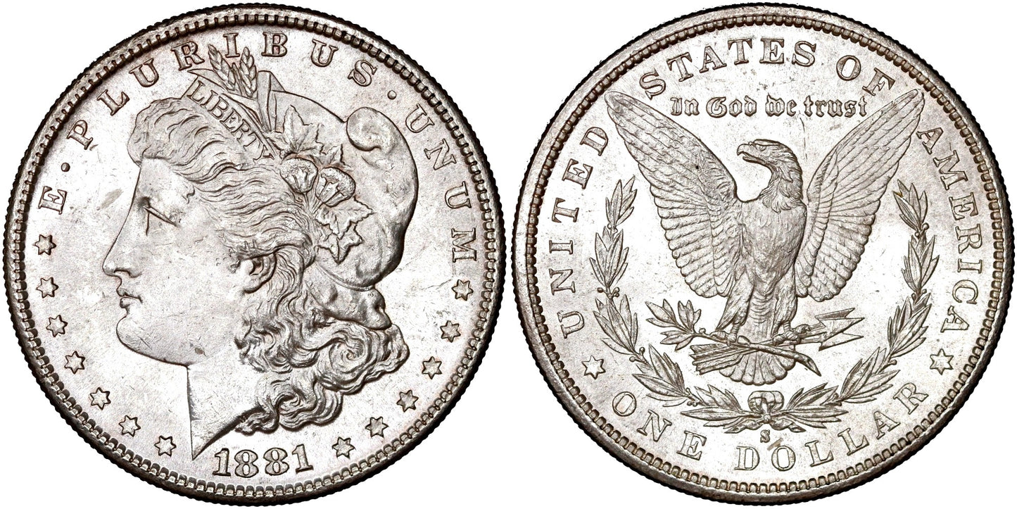 USA 1 DOLAR 1881 S