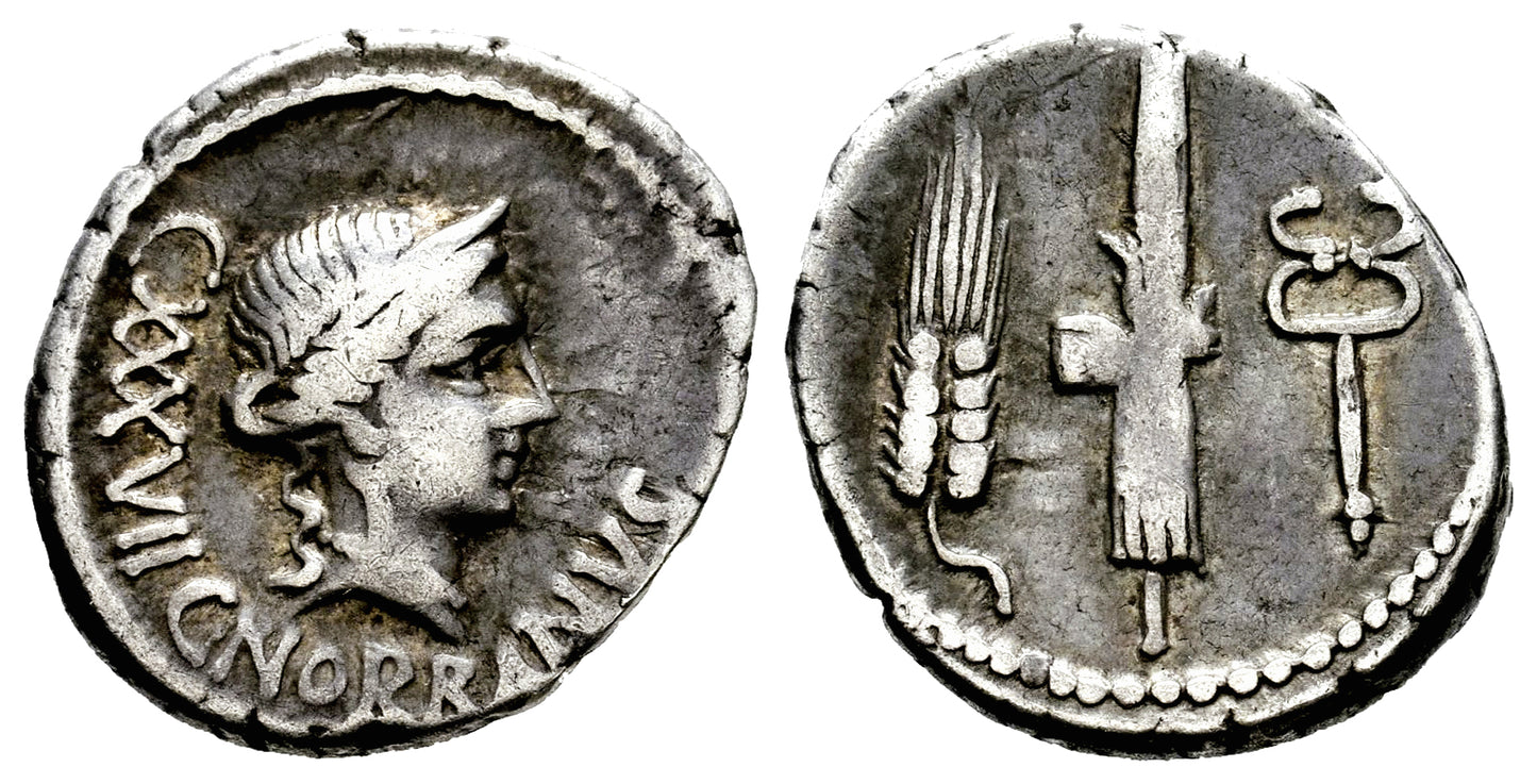 FAMILIA NORBANA (DENARIO) 83 a.C.
