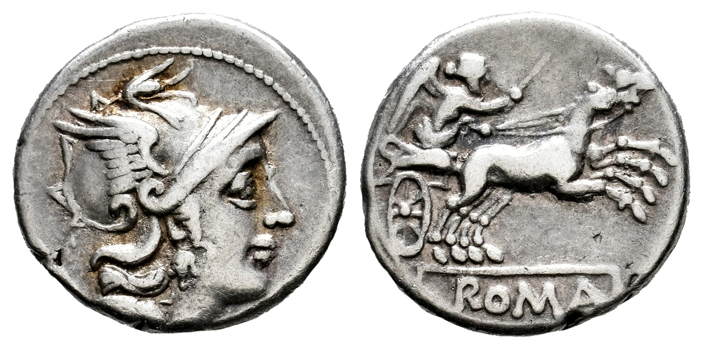 FAMILIA ANONIMA (DENARIO) 157 al 156 a.C.