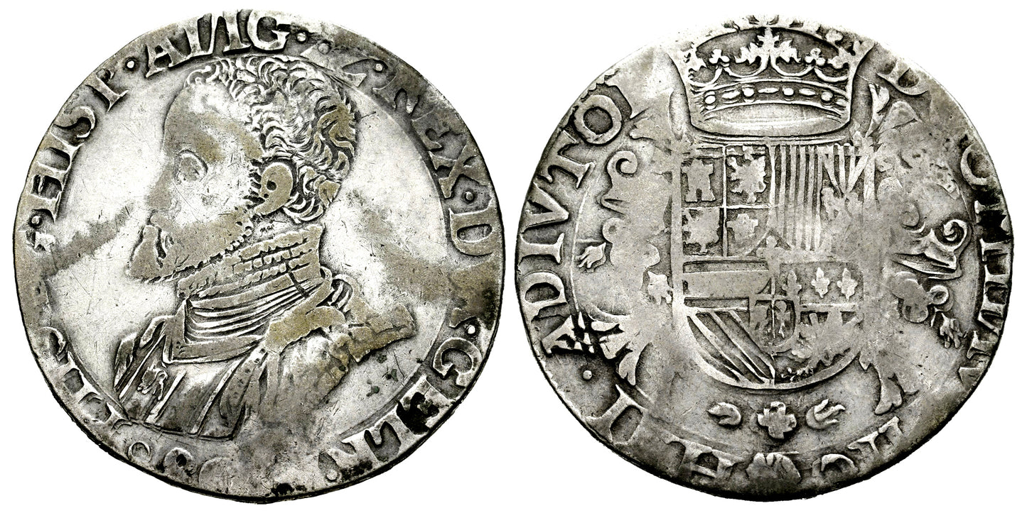 FELIPE II ESCUDO FELIPE 1558 NIMEGA