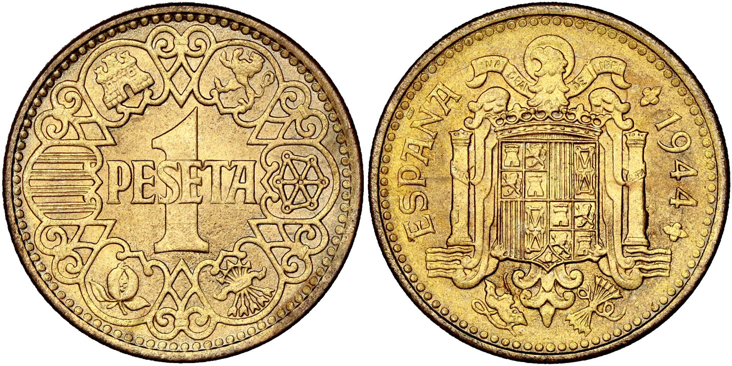 ESTADO ESPAÑOL 1 PESETA 1944