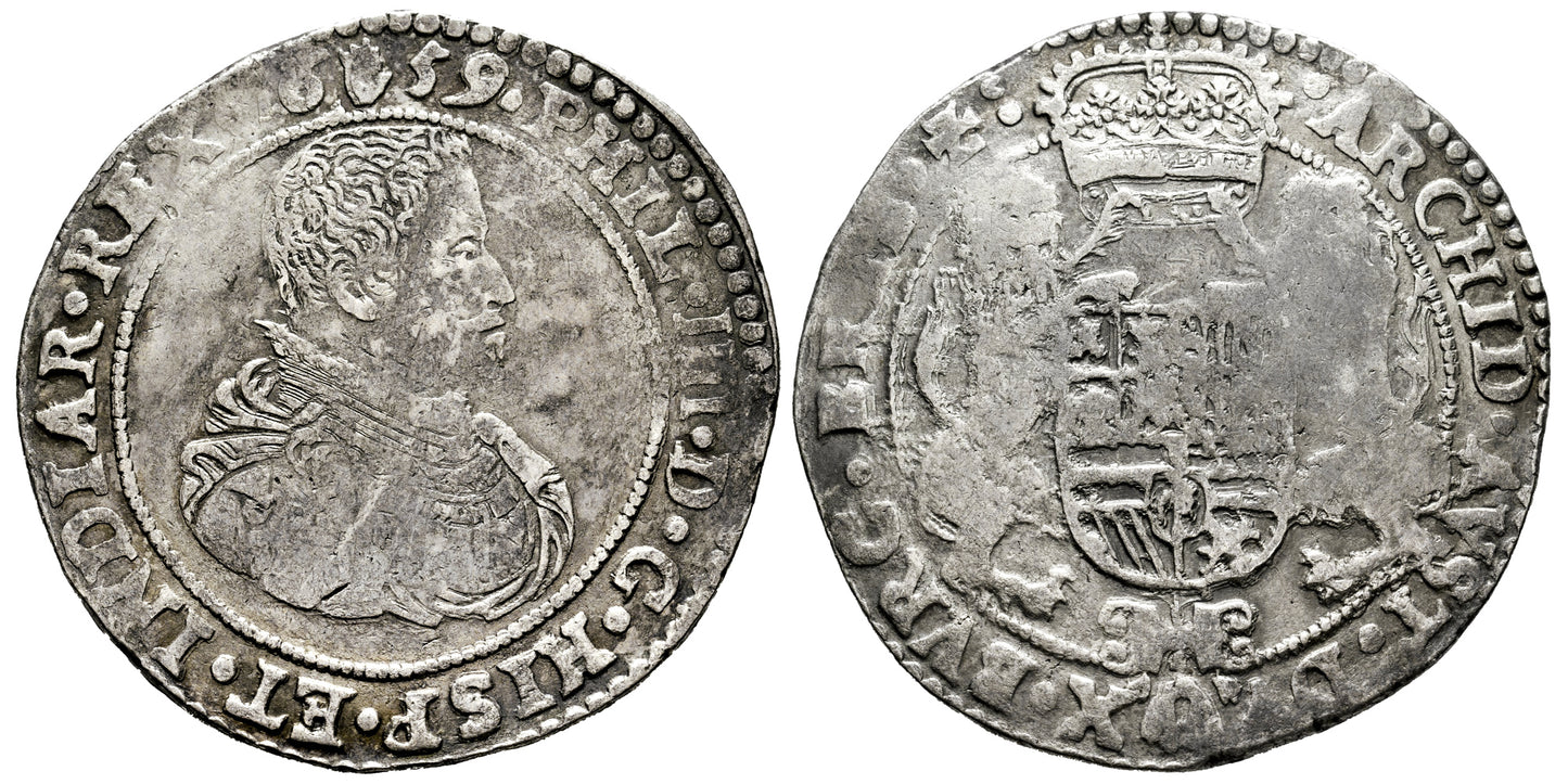 FELIPE IV DUCATON 1659 AMBERES