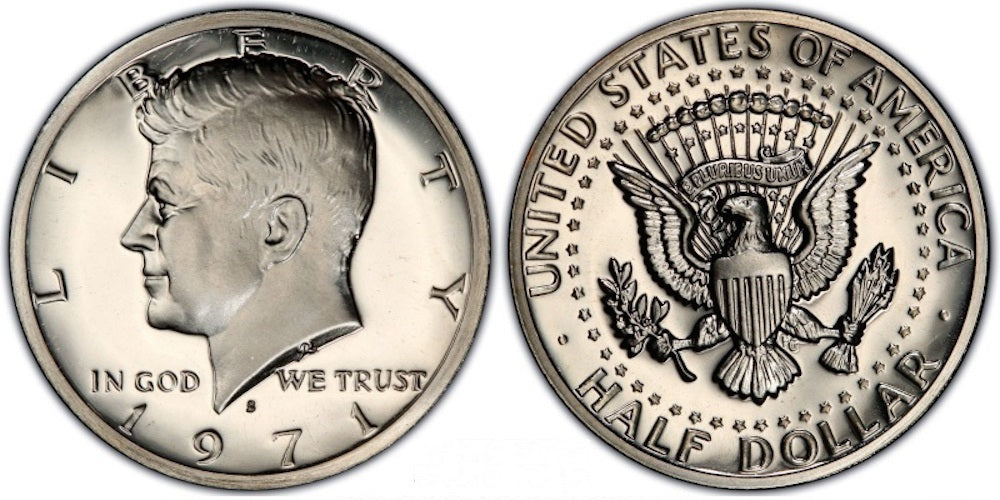 USA 1/2 DOLAR 1971 S JOHN F. KENNEDY